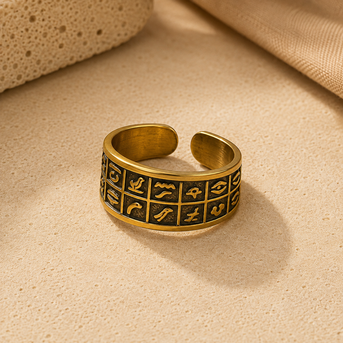 Royal Hieroglyph Ring