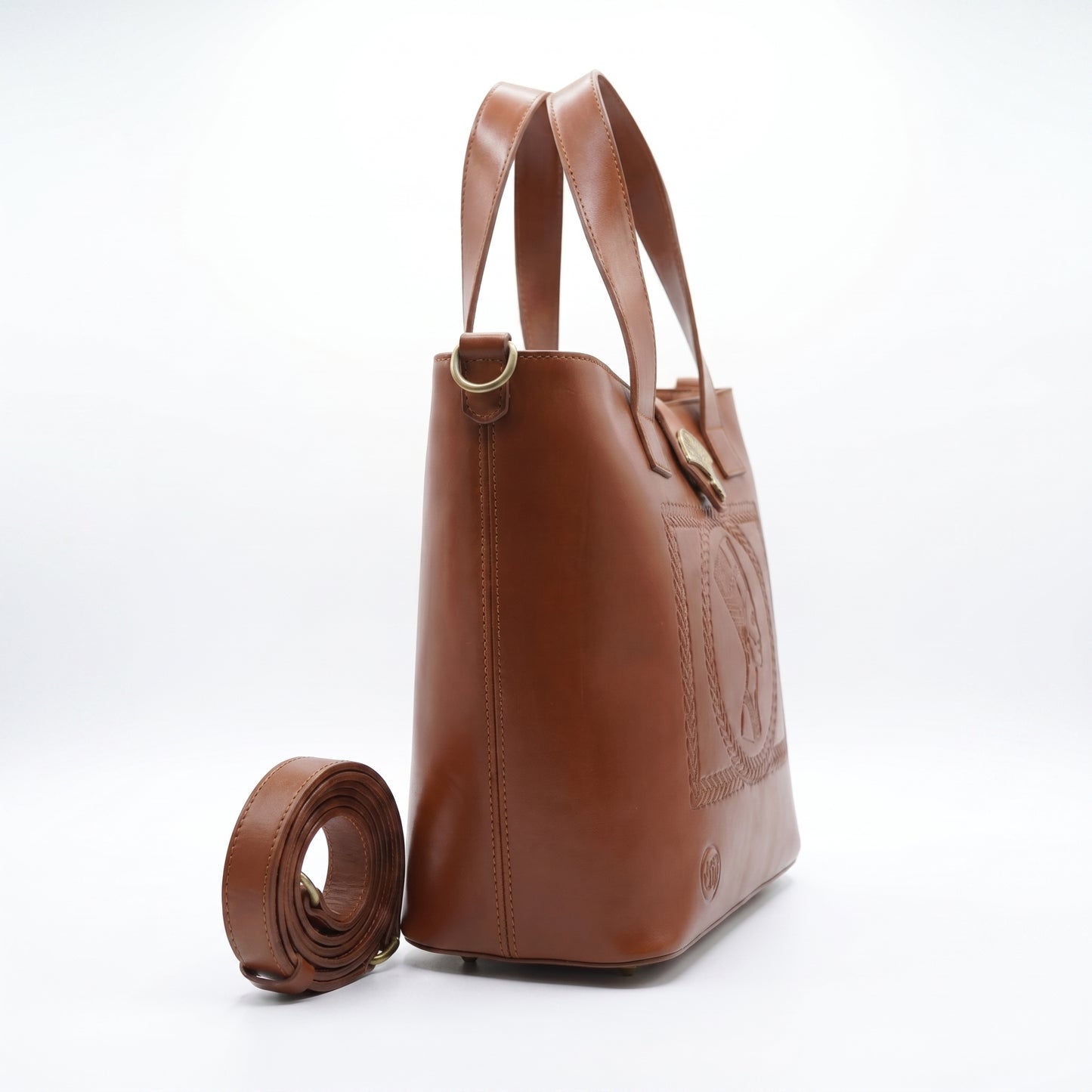 Classic Havan Leather with Free Belt Handbag for Women