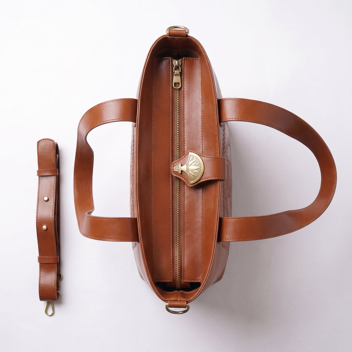 Classic Havan Leather with Free Belt Handbag for Women